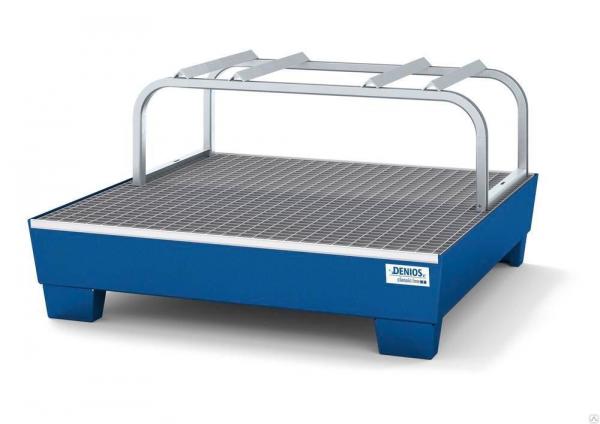 Пункт расфасовки со сточным поддоном объемом 265 л и подставкой под 2 х 205 л бочки